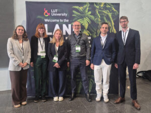 Das Team des Arbeitsbereichs Medienwirtschaft auf der emma 2026